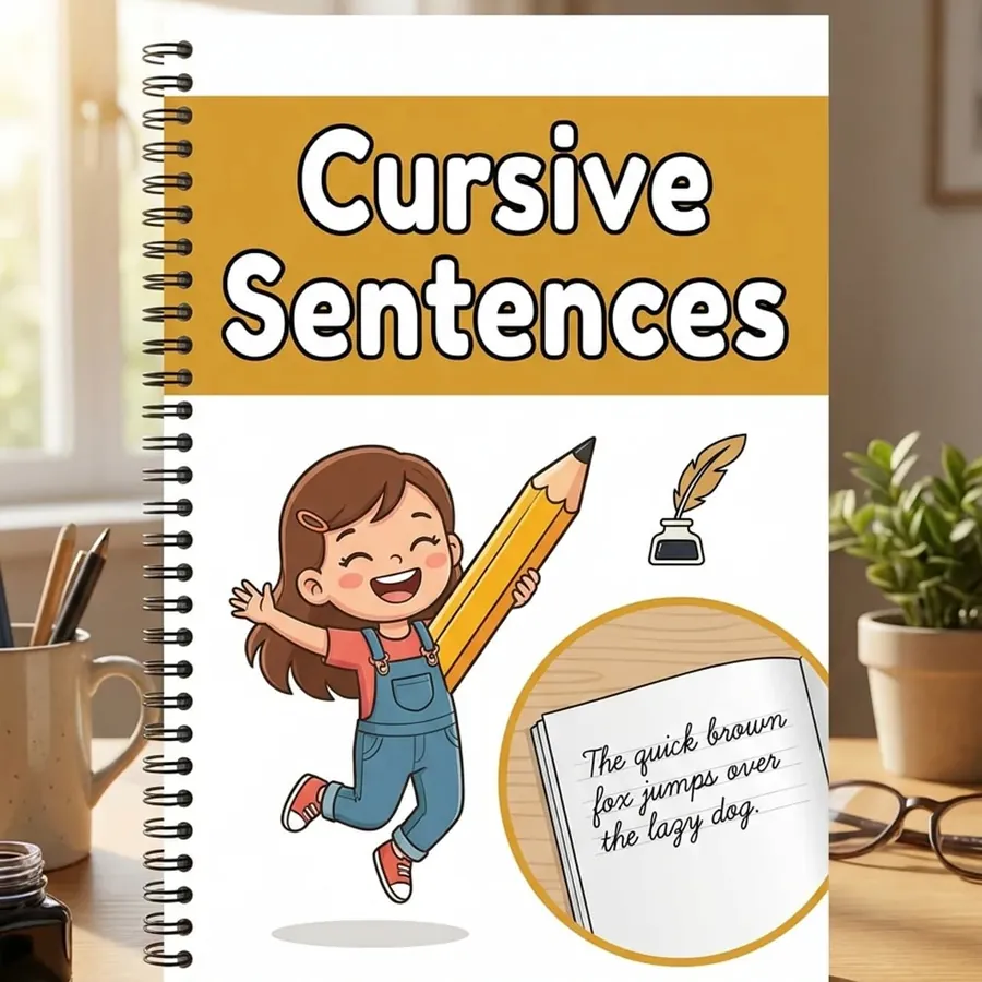 Cursive Sentences module